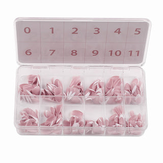 Allkem French Extra Short Stiletto 360 Pcs |Neutrals - Chic Soft Gel Nail Tips