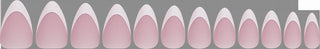 Allkem French Extra Short Stiletto 360 Pcs |Neutrals - Chic Soft Gel Nail Tips
