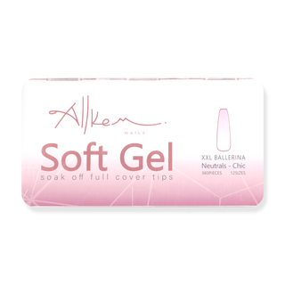 Allkem XXL Ballerina 500 Pcs | Pink Tone Soft Gel Nails