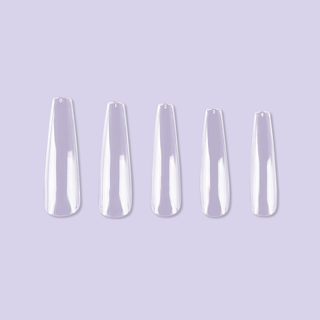 Allkem XXL Ballerina 360 Pcs | Clear Soft Gel Nails