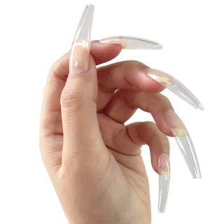 Allkem XXL Ballerina 360 Pcs | Clear Soft Gel Nails