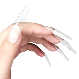Allkem XXL Ballerina 360 Pcs | Clear Soft Gel Nails