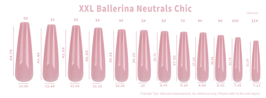 Pink Tone XXL Ballerina 500 Pcs Set