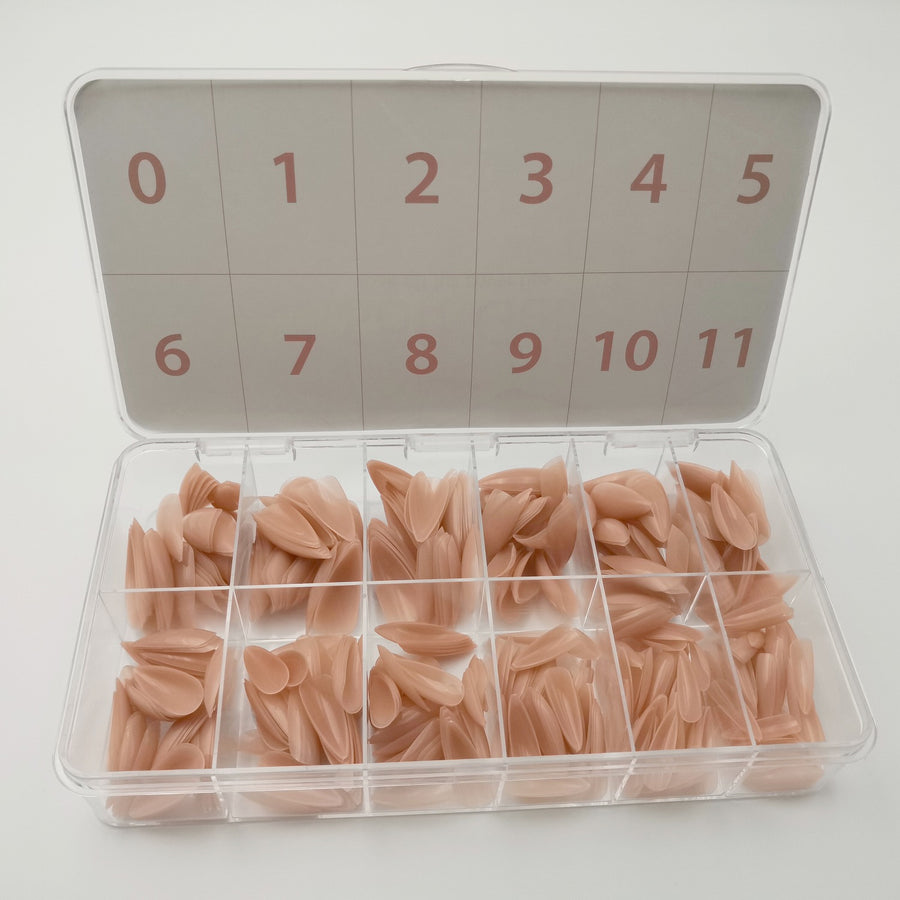 Short Stiletto Nude Tone 504 Pcs box