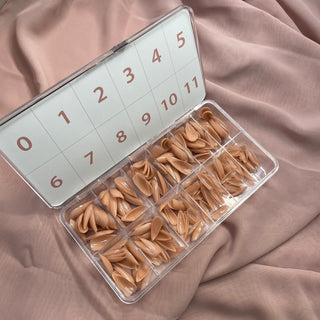 Short Stiletto Nude Tone 504 Pcs box