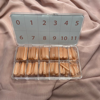Allkem  XXL Square 360 Pcs | Nude Tone Soft Gel Nail Tips