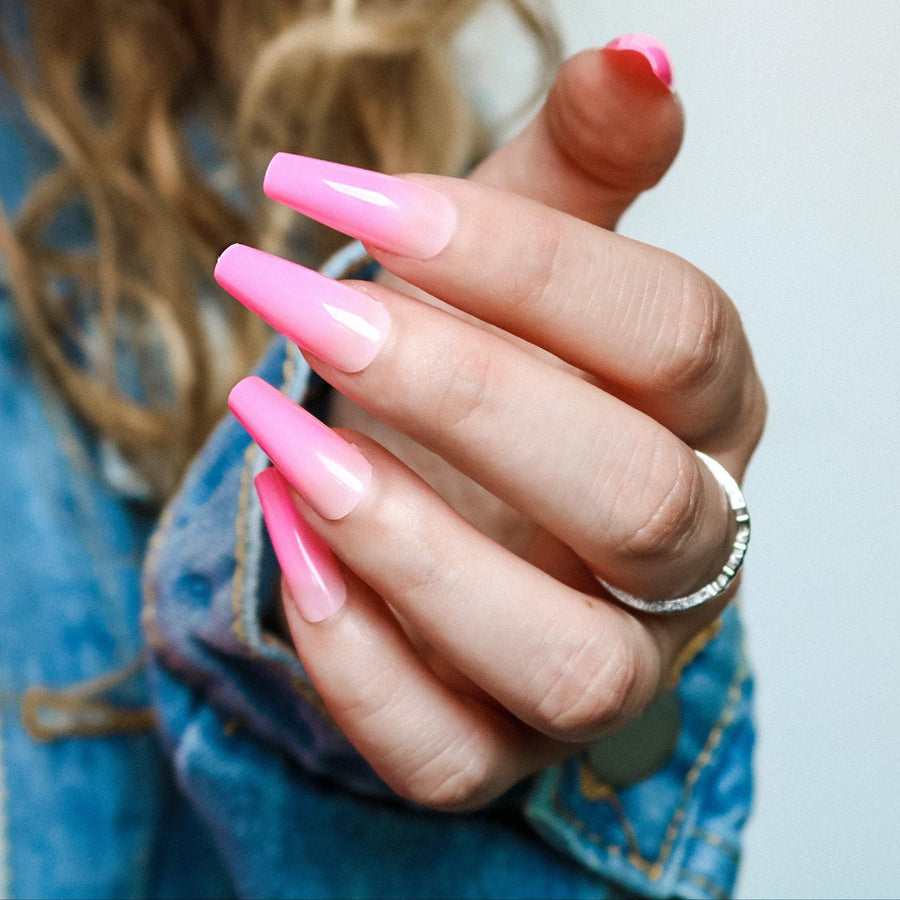 Ombre ballerina nails deals