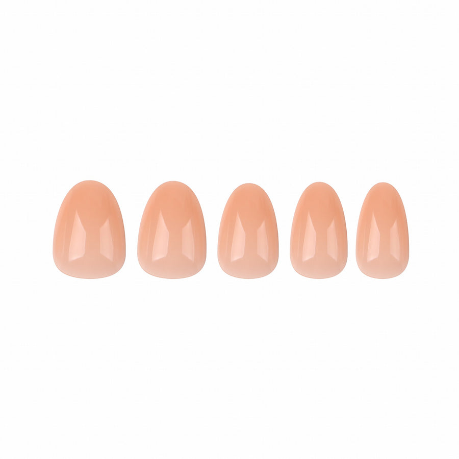 Extra Short Almond Nude Tone 504 Pcs box