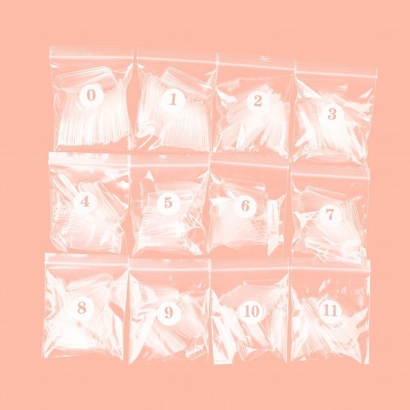 ALLKEM 504 Pcs Soft Gel Clear Extra Long XXL Ballerina False Press on Nails full cover Set - Bag - AllKem Nails