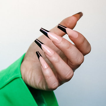 Revolve French Extra Long Ballerina Press on Nails