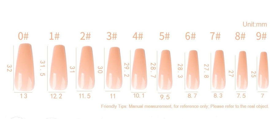 ALLKEM 520 Pcs Soft Gel Nude Tone Extra Long Ballerina Soft Gel Press on Nails full cover Set - AllKem Nails