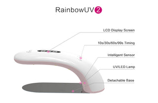 UV LED Gel Nail Lamp Light  36W Dryer with 4 timers