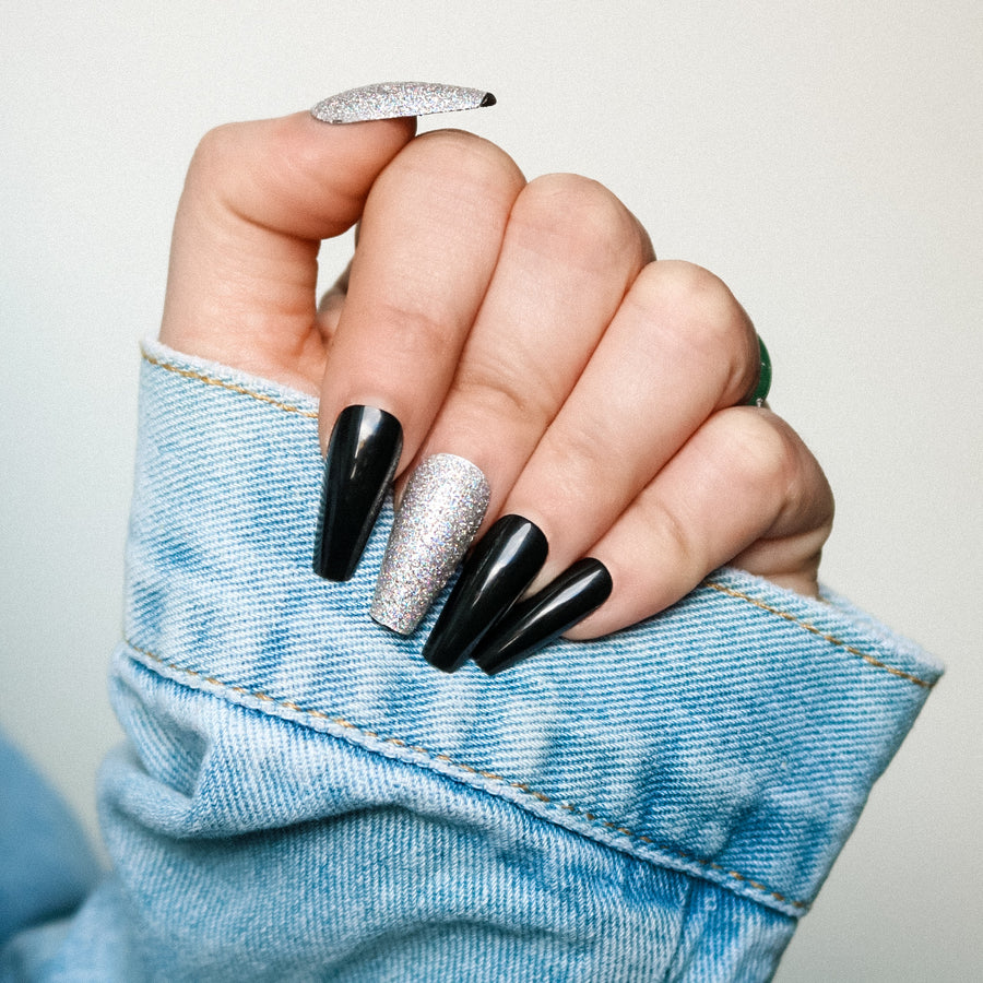 Allkem Midnight Glow Press on Nails