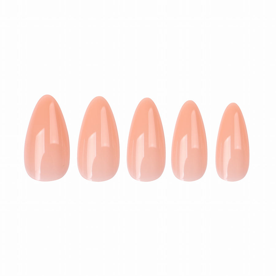 Short Almond Nude Tone 504 Pcs box