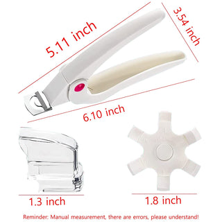 White Nail Clipper Tip Cutter with turntable guide