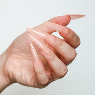 Allkem XXL Stiletto 360 Pcs | Nude Tone Soft Gel Nails