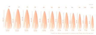 360 Pcs Soft Gel Nude Tone Extra Long XXL Stiletto False Press on Nails full cover Box - AllKem Nails